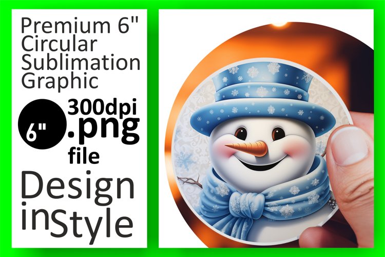 Christmas Ornament Sublimation Designs Image 17