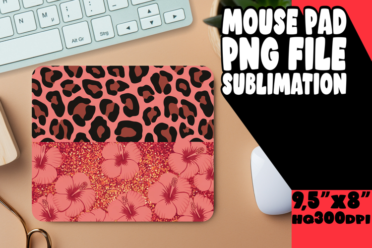 COZY MOUSE MAT CREATIVE DESIGN, Leopard Print