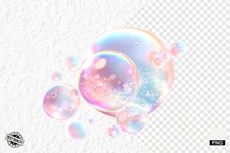 Ocean Bubbles Clipart