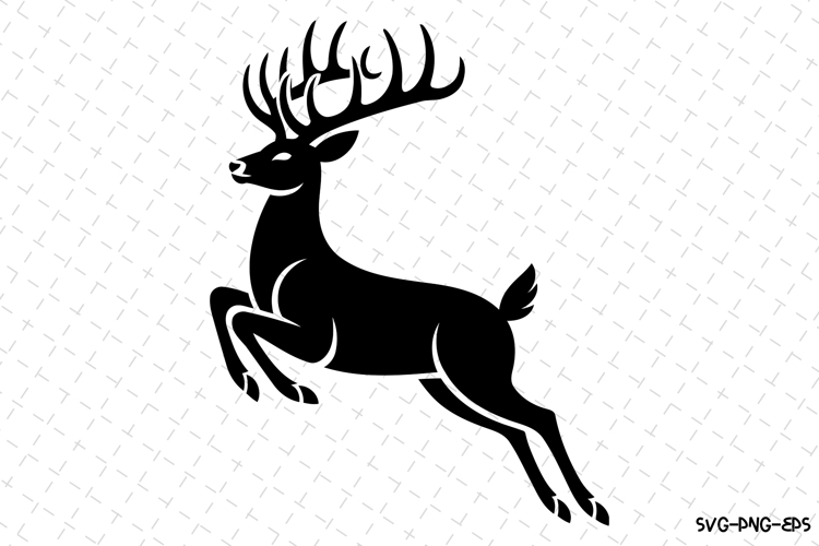 Deer Silhouette Svg Image 24