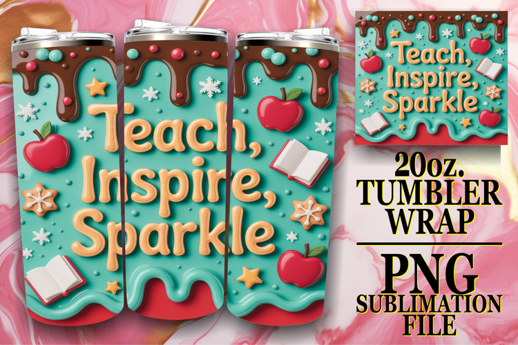 Teacher Tumbler Wrap Image 22