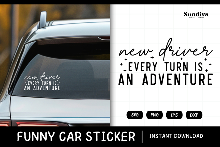 Car Sticker Svg Image 23