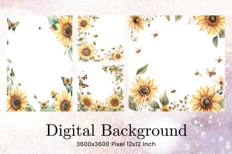Flower Pattern Background Wallpaper Digital Paper_54