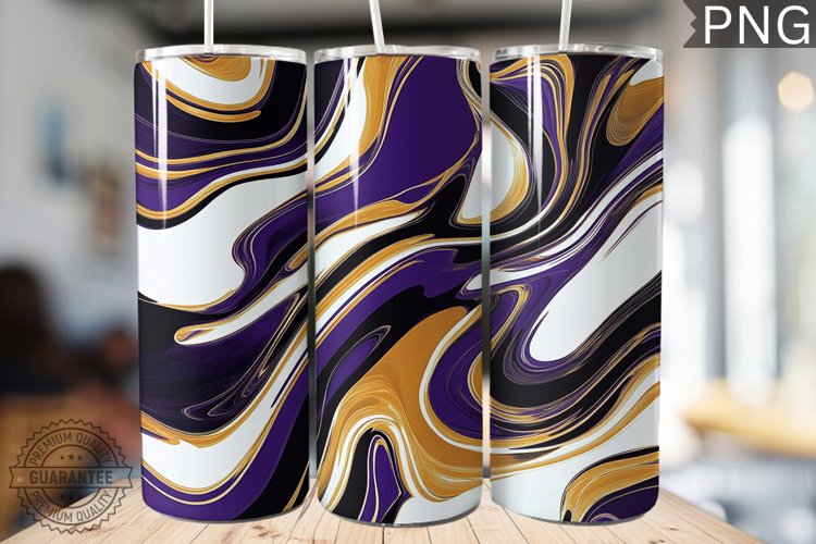 Abstract Pattern Tumbler Warp - High Quality 300 Dpi example image 1