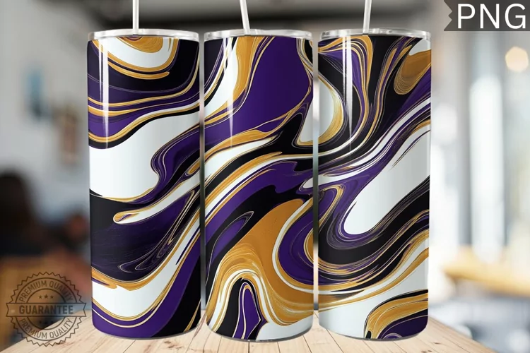 Abstract Pattern Tumbler Warp - High Quality 300 Dpi