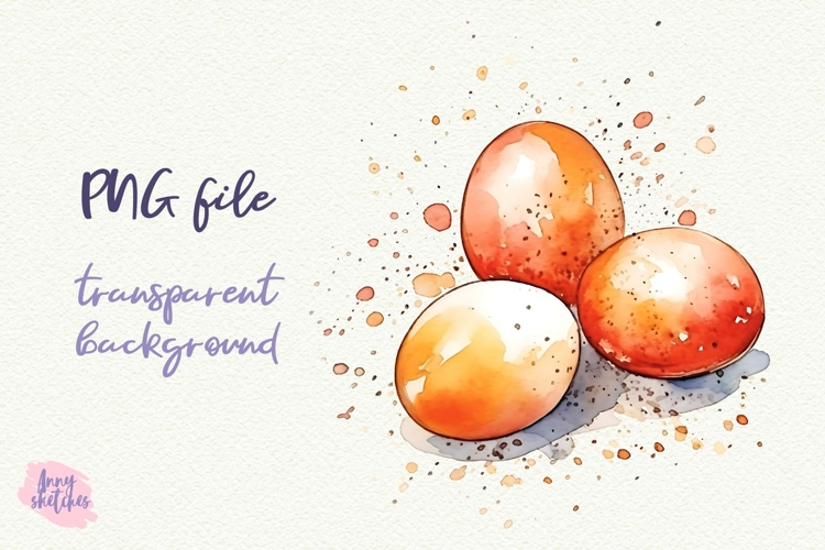 Farm Eggs Clipart Sublimation Baking PNG