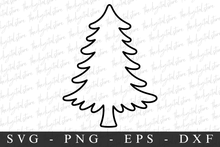 Merry Christmas Tree Svg Image 16