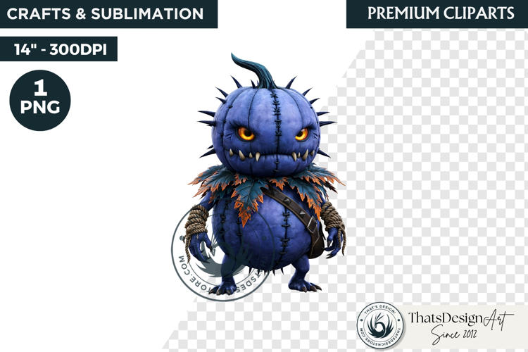Halloween Monster Clipart Image 8