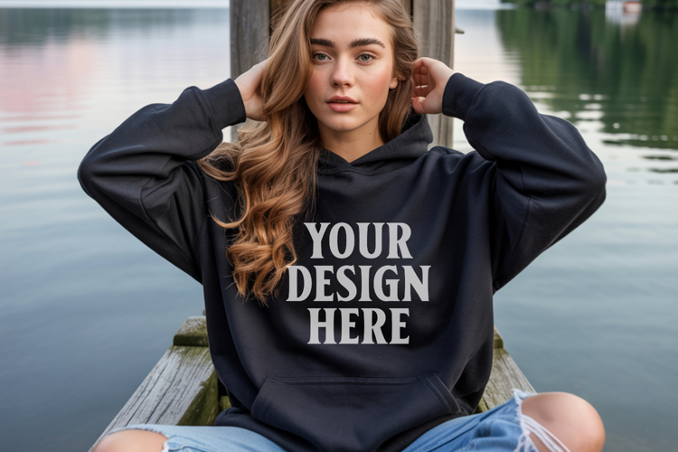 Sweatsuit Mockup Image 22