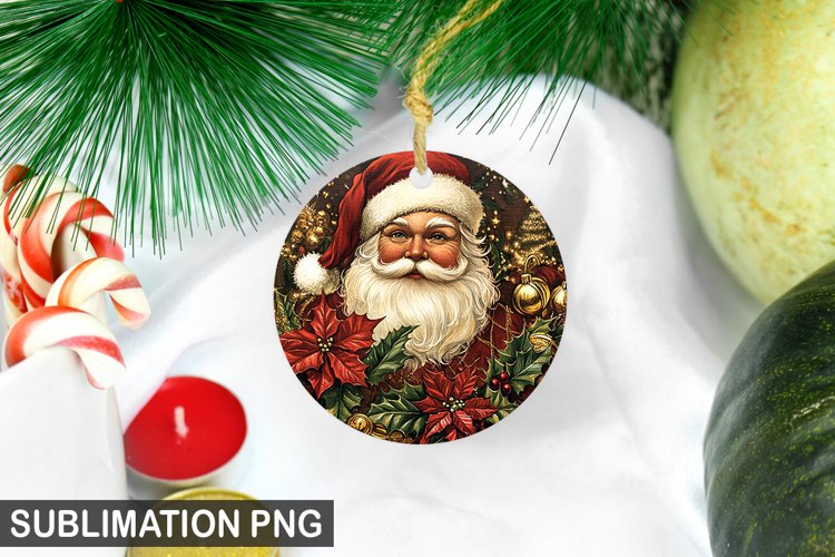 Christmas Santa Ornament | Christmas Ornaments Design