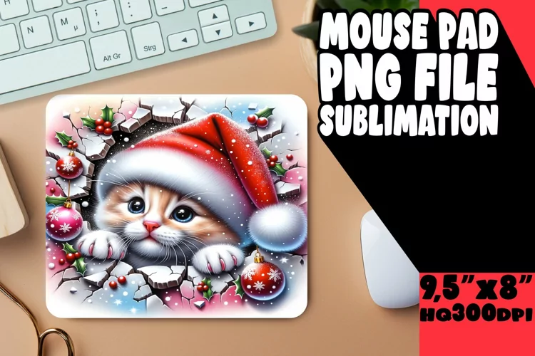Whimsical 3D Character Mousepad