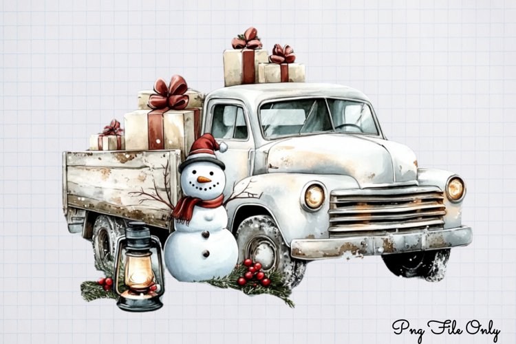 Rustic Christmas Clipart Image 13