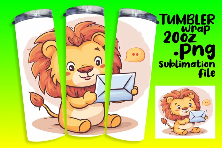 Sweet Animal Whimsies Tumbler Wrap: 20oz