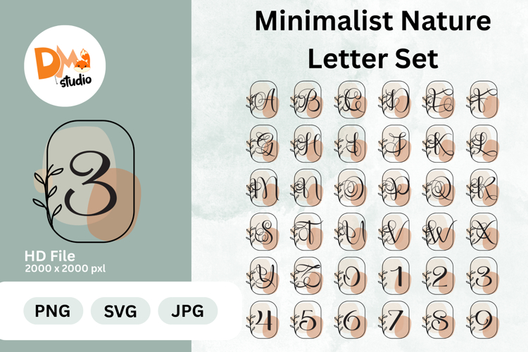 Nature Alphabet Image 22