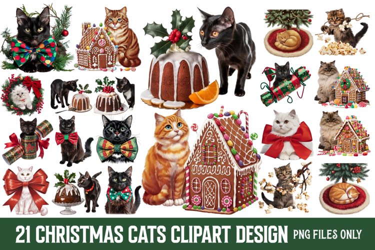 Boho Christmas Clipart Image 20