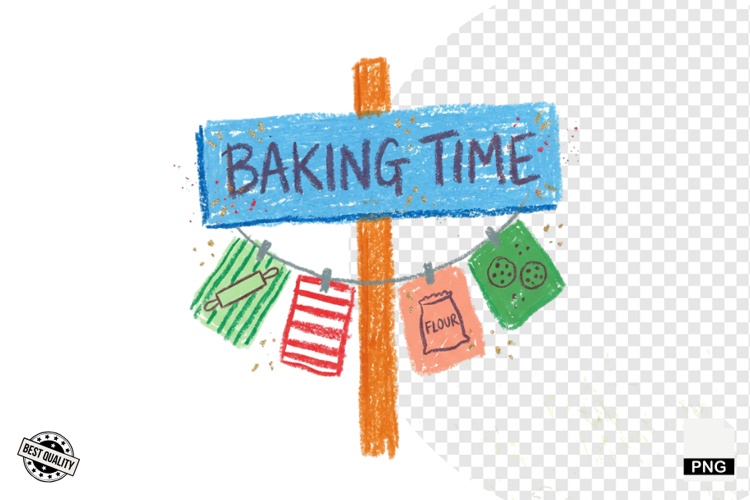 Baking Signpost PNG