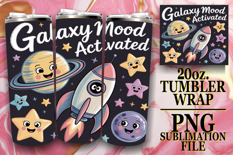 Dreamy vibes 20oz tumbler wrap, Funny Quote