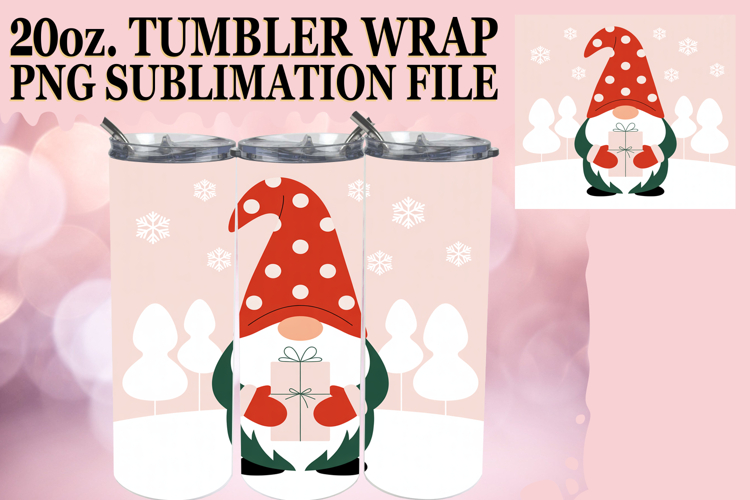 Christmas Tumbler Wrap Image 7