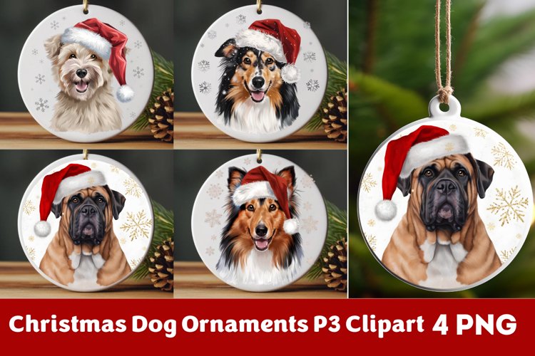 Christmas Ornaments Clipart Image 17