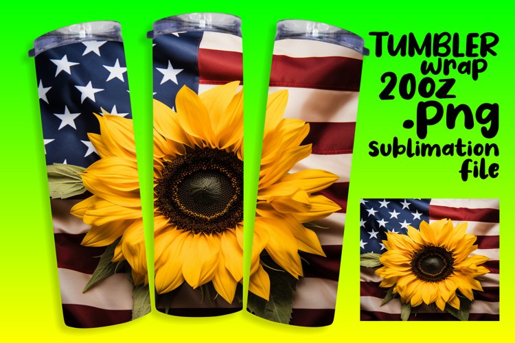 American Flag Sublimation Image 4