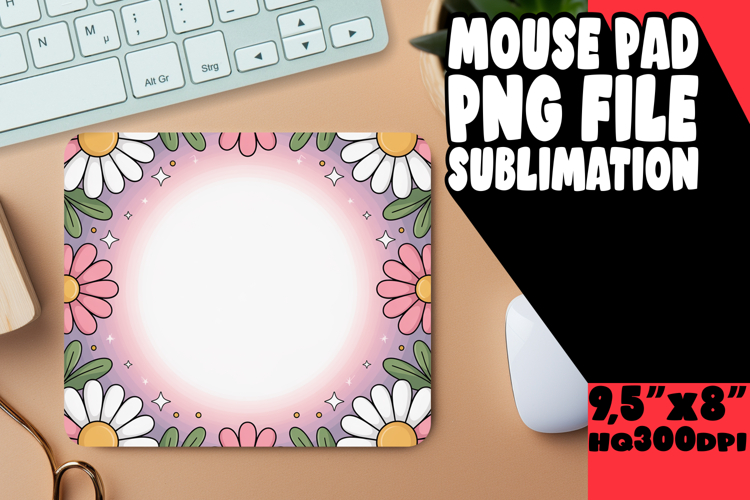 TIMELESS MOUSE PAD PNG STYLE, Flowers