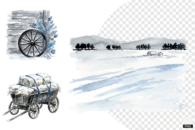 Winter Harvest Clipart