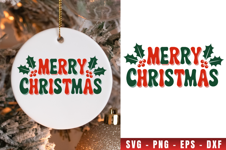 Merry Christmas Tree Svg Image 6