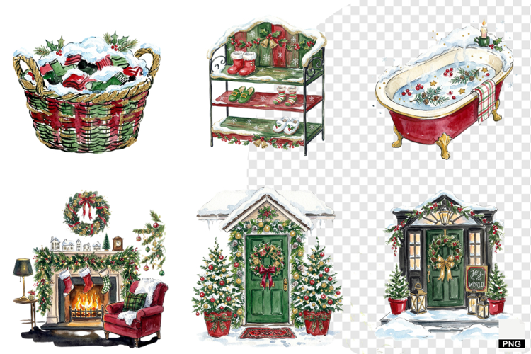 Santa In School Sublimation PNG