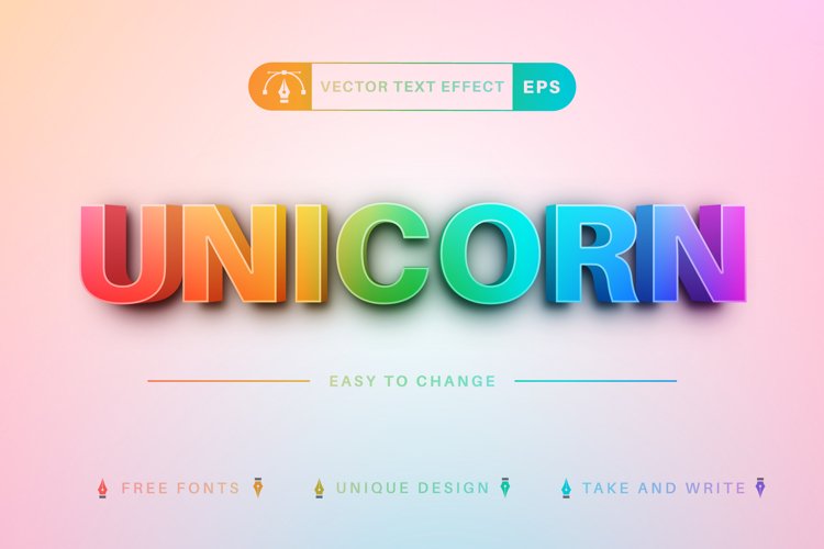 Unicorn Clipart Image 4