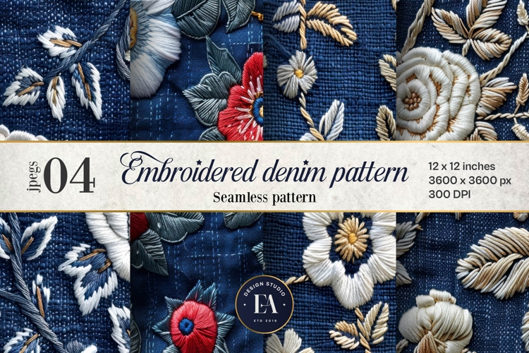 Floral Seamless Pattern Image 19
