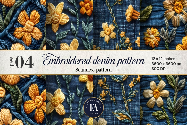 Floral Seamless Pattern Image 17