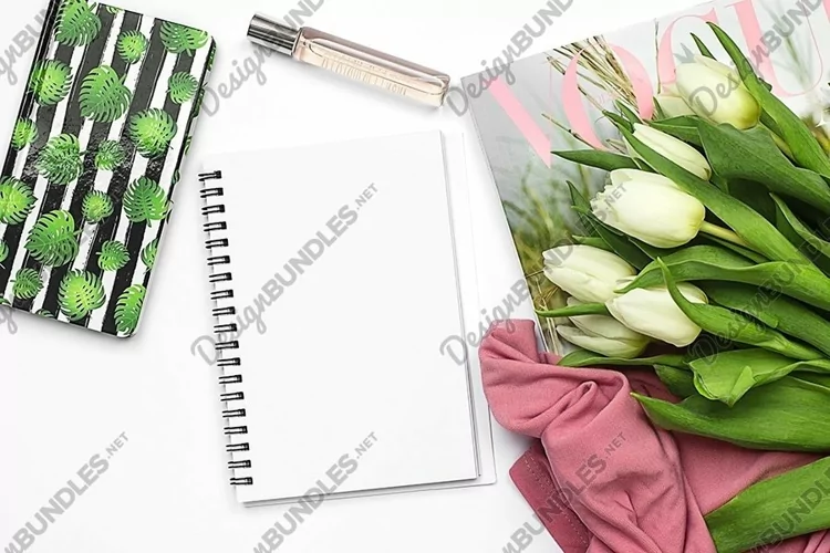 Feminine Styled Stock Photo