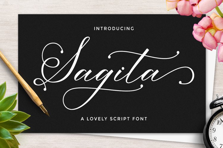 Sagita Script example image 1