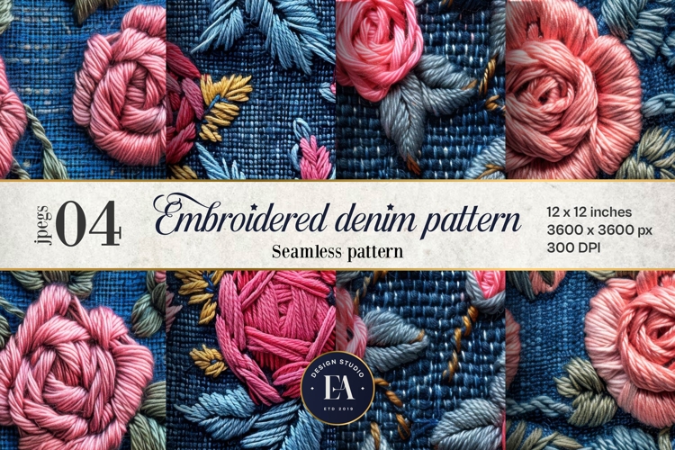 Floral Seamless Pattern Image 11