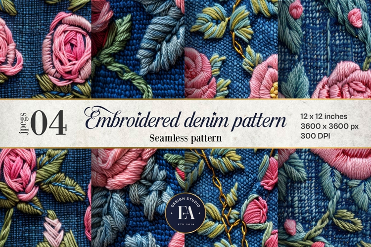 Floral Seamless Pattern Image 10