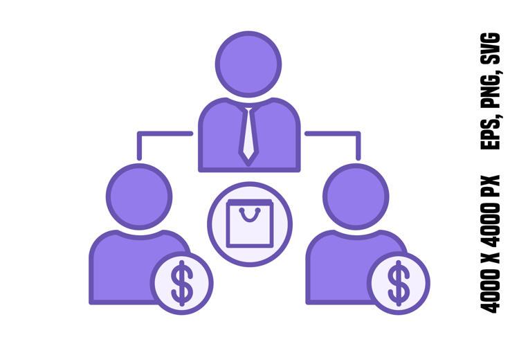 Colored Customer Icons