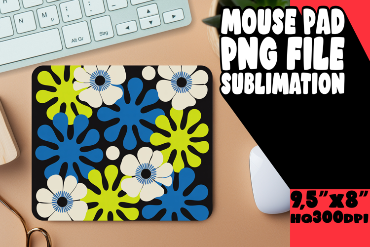 COZY mouse pad Inspirational Art, Flowers