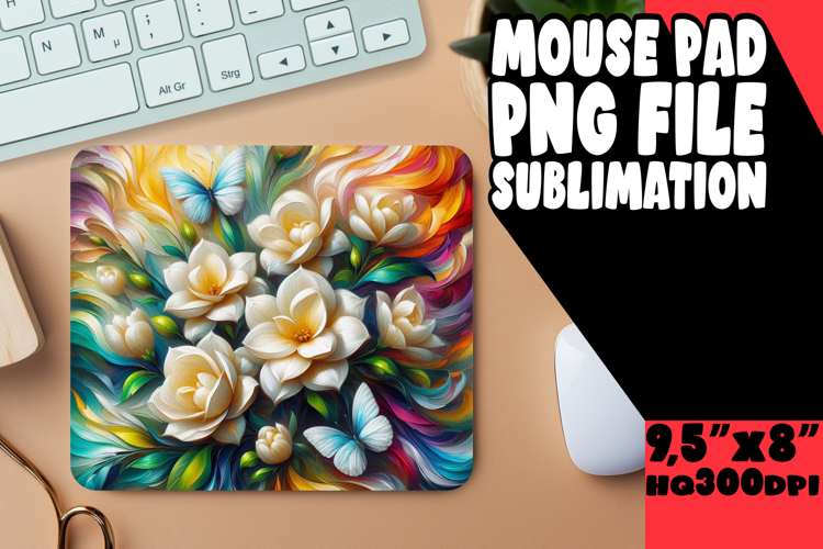 UNIQUE mouse PAD Inspirational Ideas, Flowers