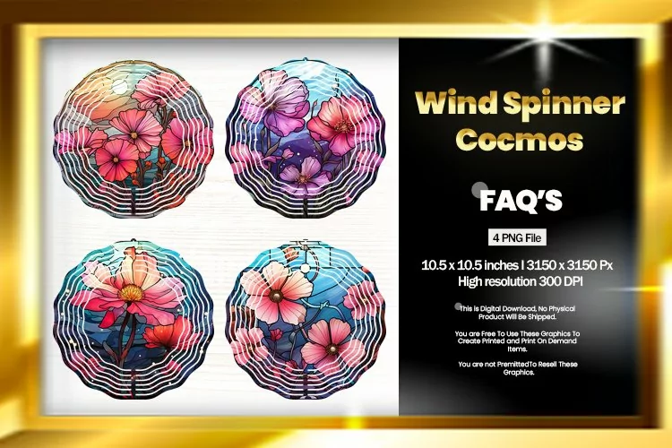 Cocmos Wind Spinner Sublimation - 04 Variations
