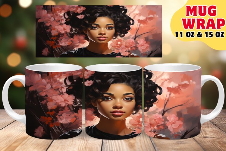 Black Girl Afro Png Image 8
