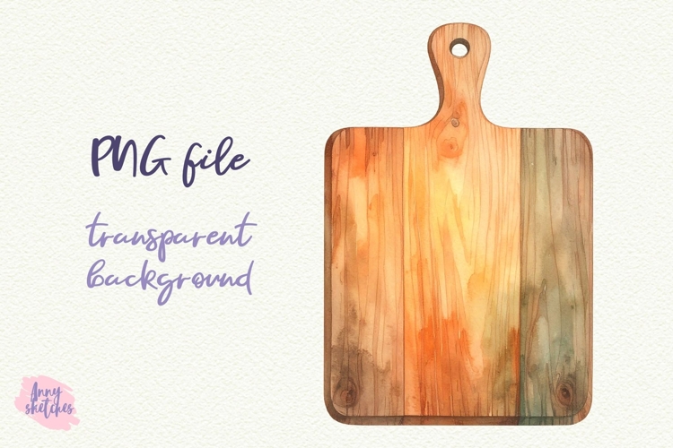 Cutting Board PNG Sublimation Fall Baking Clipart