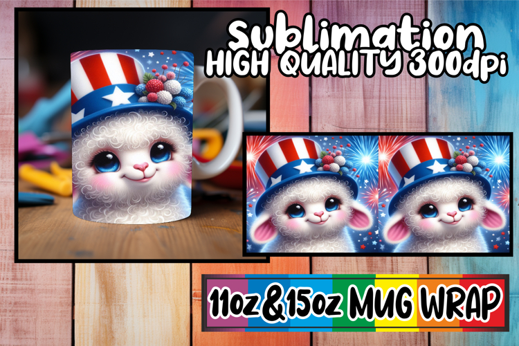 American Flag Clipart Image 9
