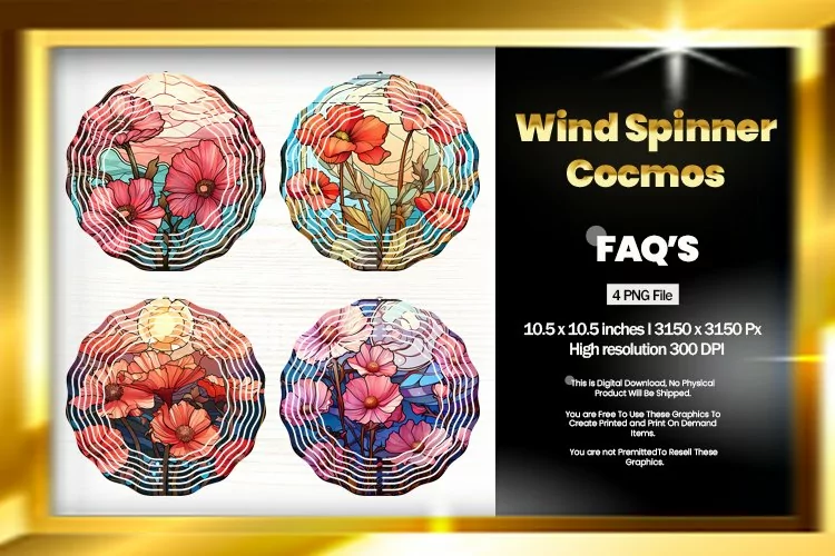 Cocmos Wind Spinner Sublimation - 04 Variations