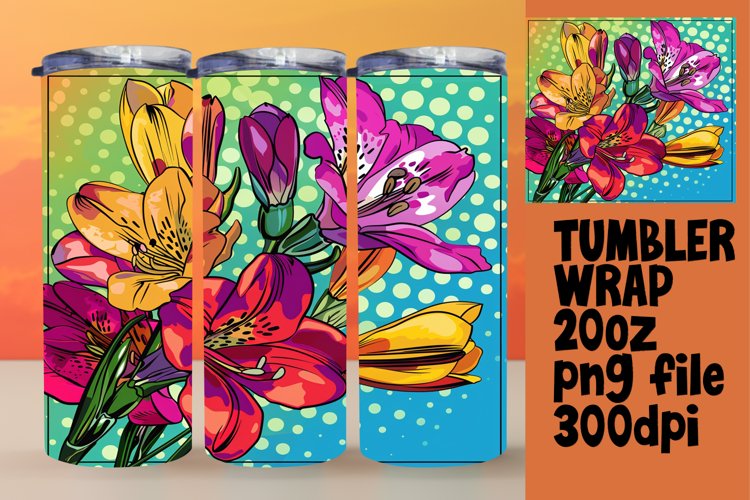 Vibrant Pop Art Sublimation Wraps example image 1