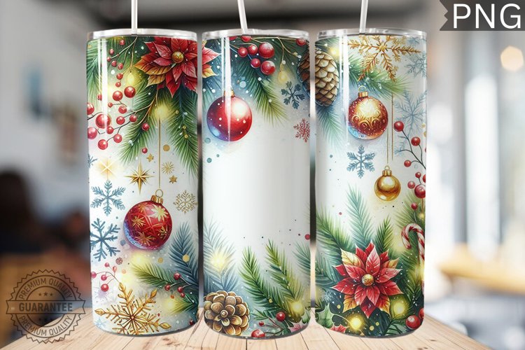 Christmas Tumbler Wrap