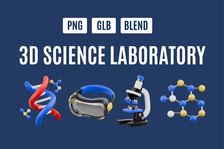 Scientific Experiment 3D Set 02