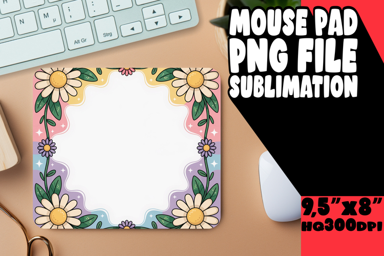 JOYFUL MOUSE MAT ARTISTIC MAGIC, Flowers