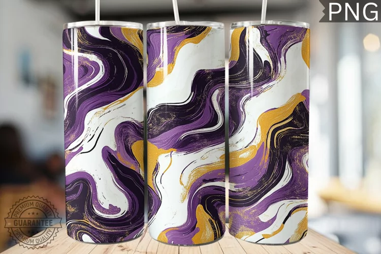 Abstract Pattern Tumbler Warp - High Quality 300 Dpi