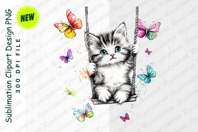 Kitten Clipart Image 18