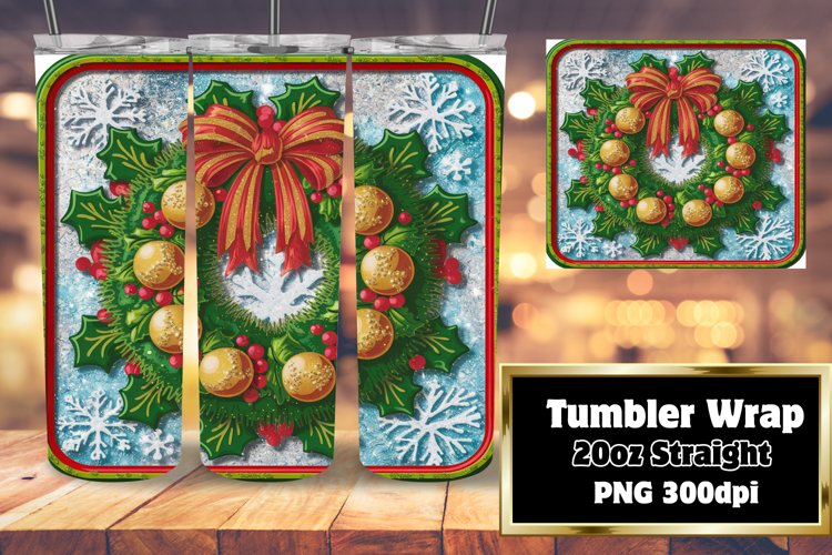 Christmas Tumbler Wrap Image 18